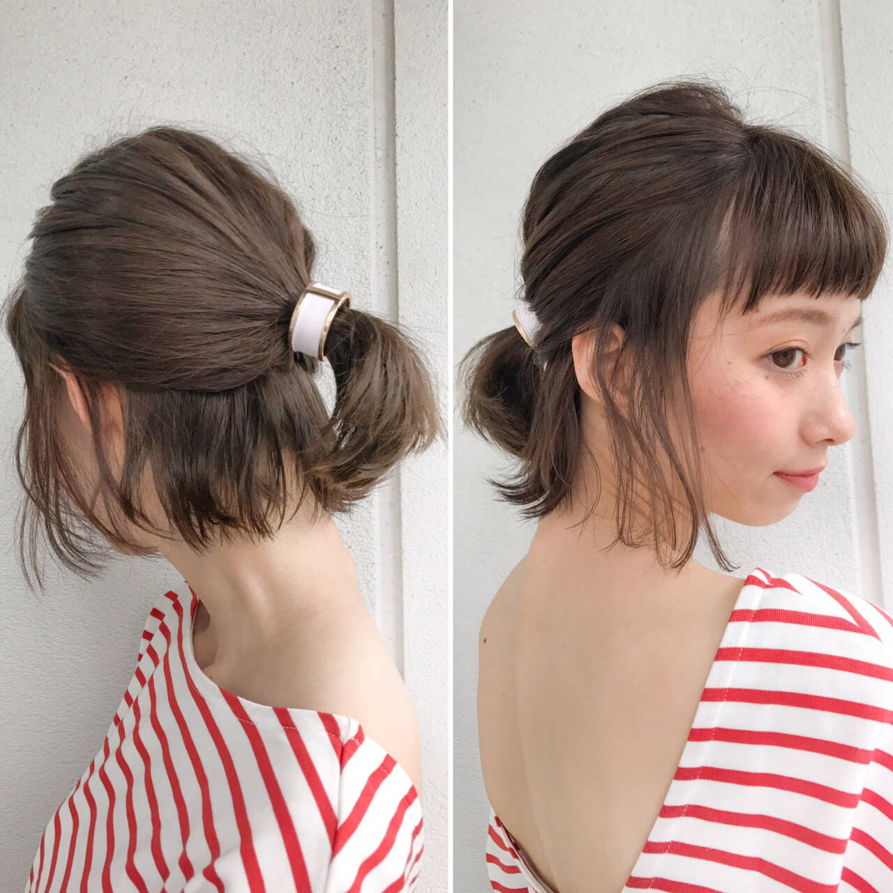 伸ばしかけボブのイライラを解決！簡単アレンジやパーマなどを駆使した12tips｜MERY