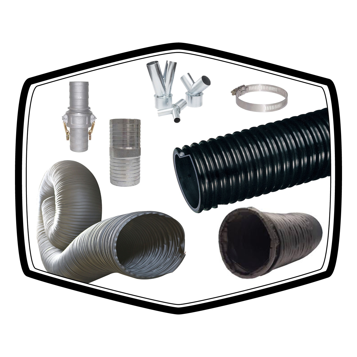 Industrial Vacuum Hoses Industrial Duct Hoses MES Rentals