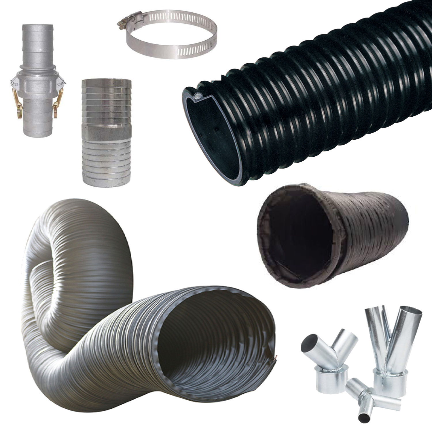 Industrial Vacuum Hoses Industrial Duct Hoses MES Rentals