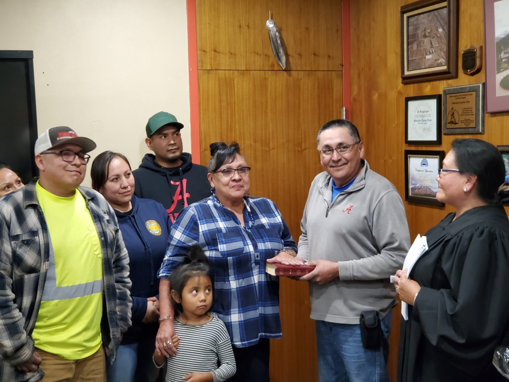 Tammy Torres, VicePresident of the Mescalero Apache Tribe Official