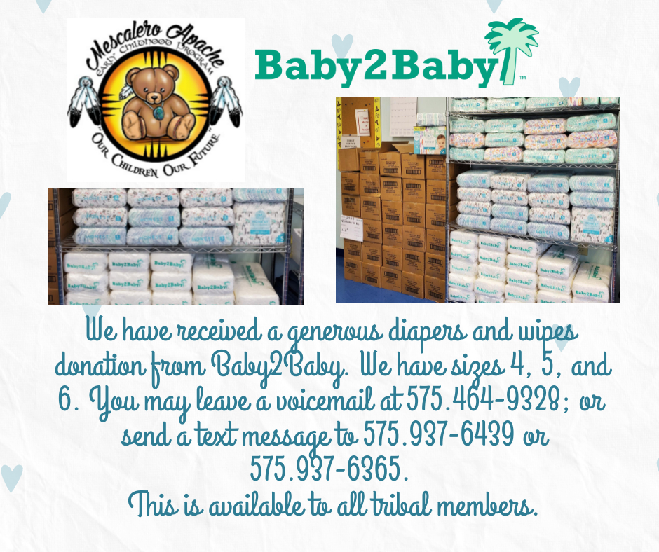 Diaper Donations at the Early Childhood Education Program Official