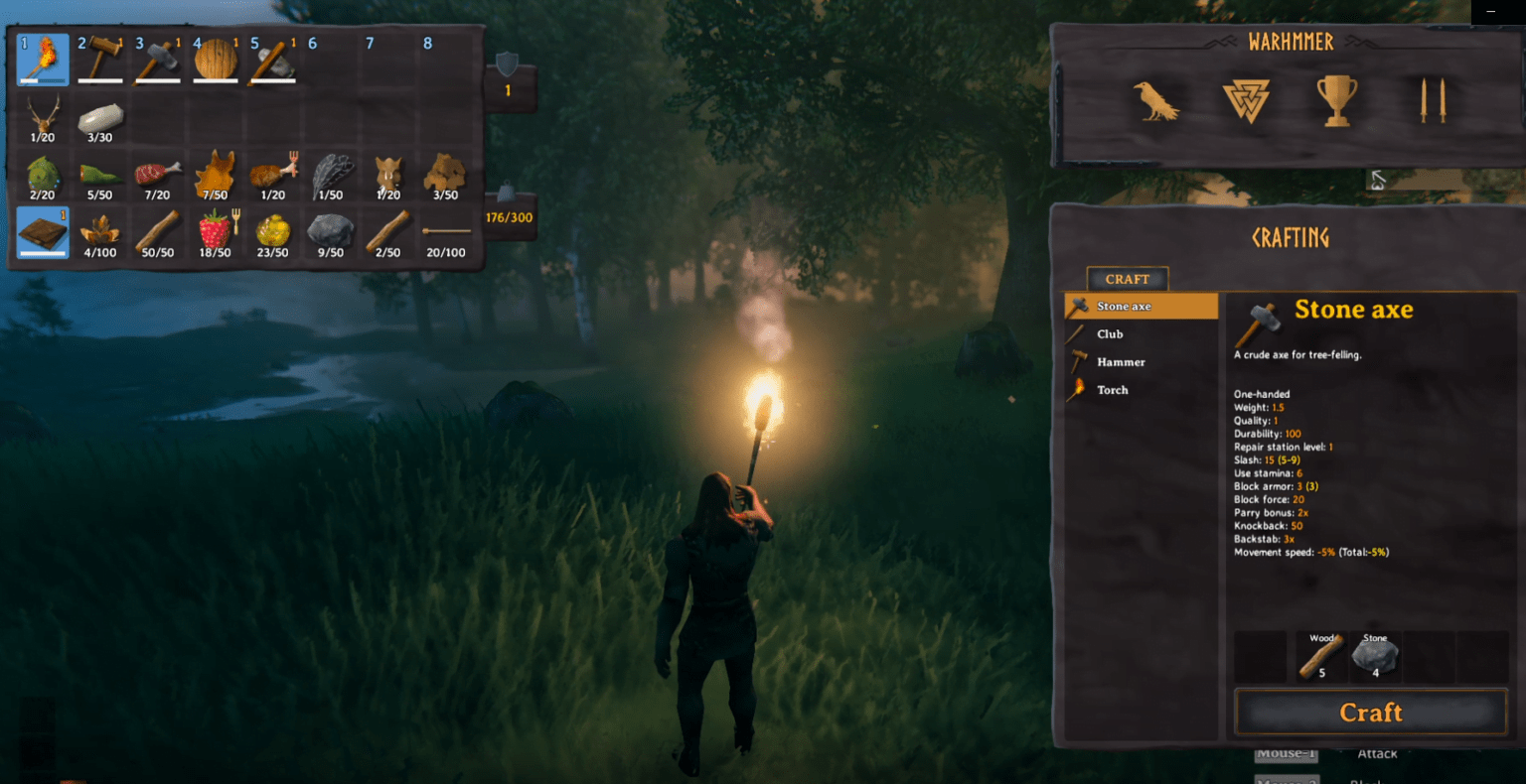 How To Split Resource Stacks in Valheim