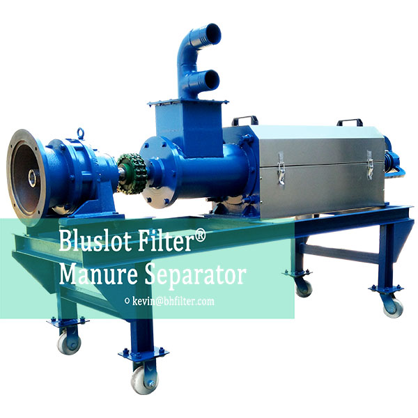 Manure Separator and Sloped Screen Separator for Farm