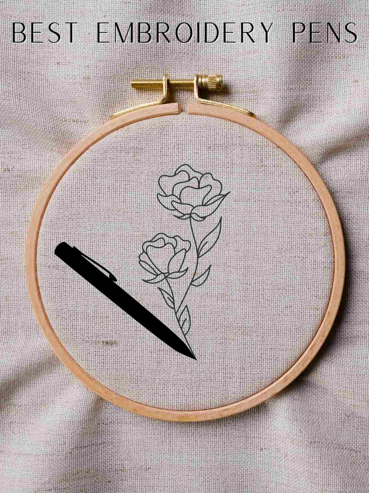 5 best Embroidery Transfer Pens and How They Work