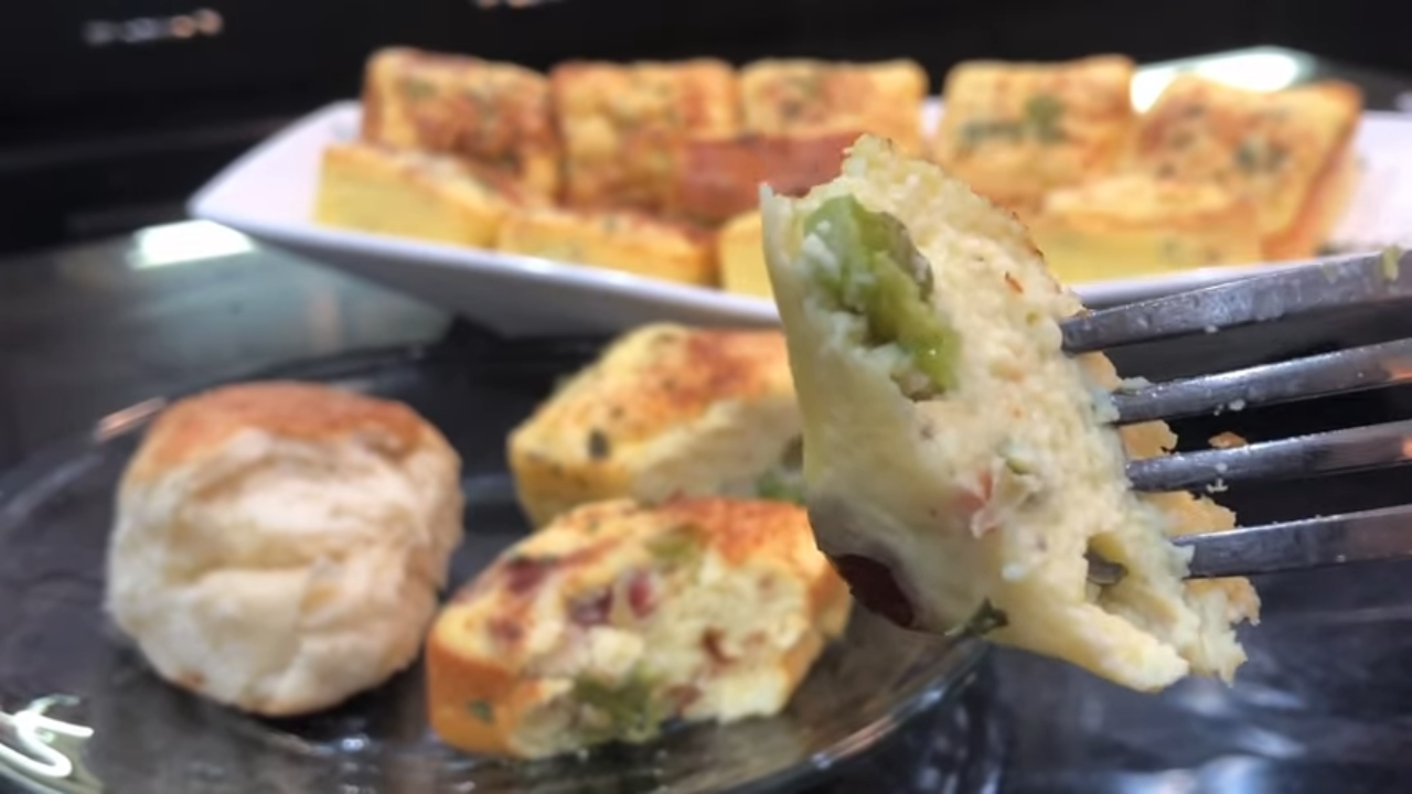 Egg Gruyere Cheese and Bacon Bites MesoMaking