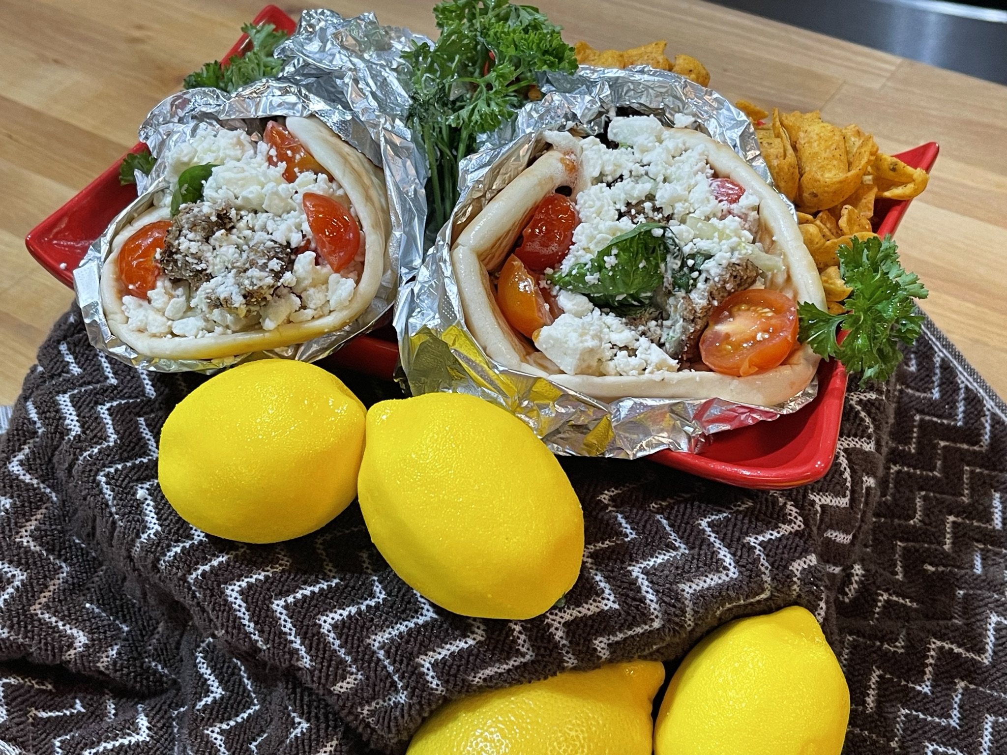 The Best Lamb Gyro Wrap MesoMaking