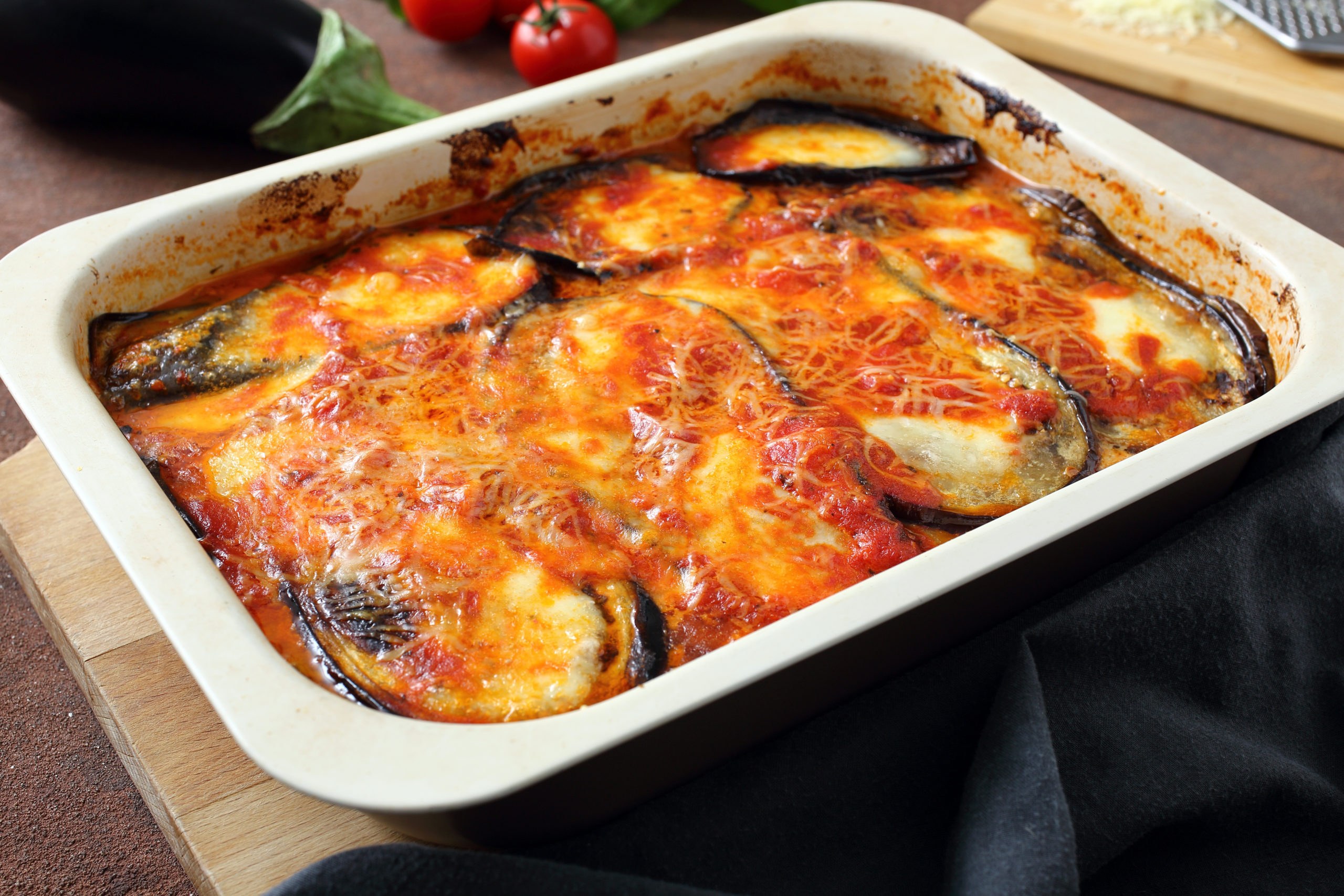 Aubergines à la parmigiana Mes recettes Weck