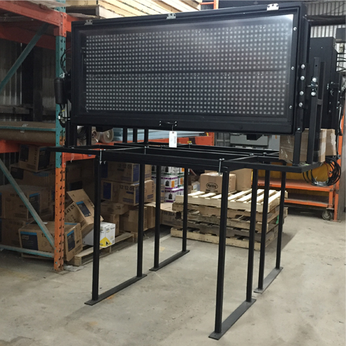 VerMac Truck Mount Message Board TM2056 35" x 78" MessageBoards.ca