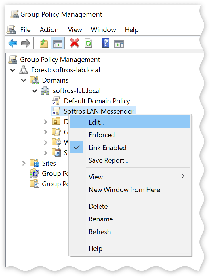 How to uninstall MSI installation file via GPO Softros LAN messenger
