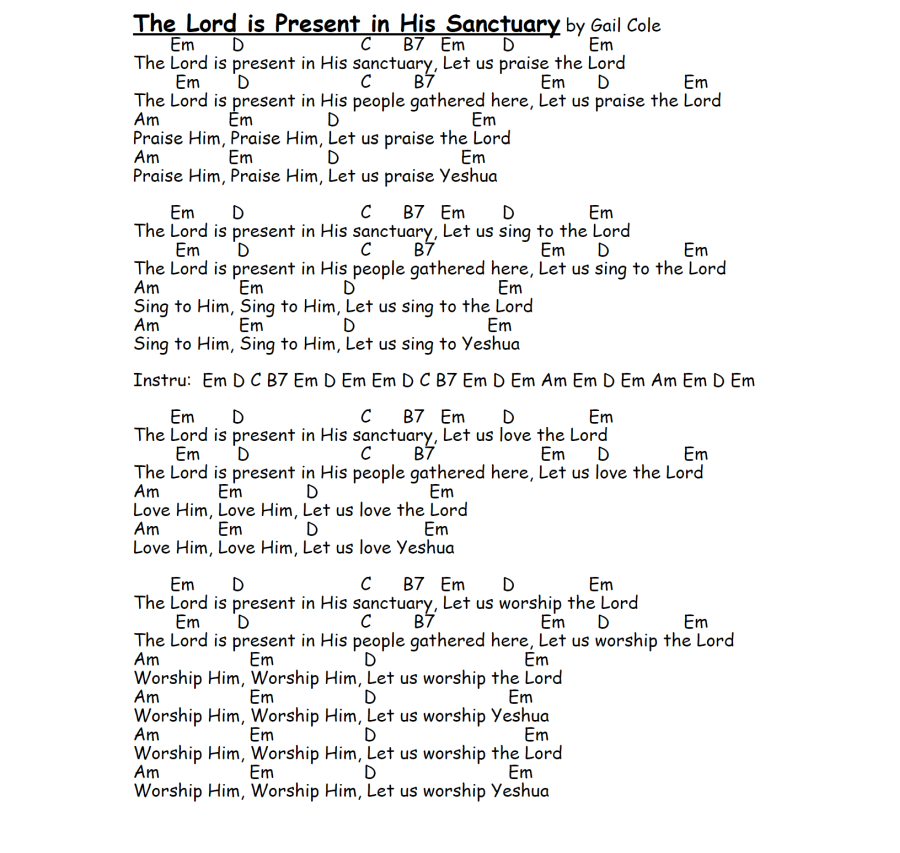 Sanctuary Guitar Chords