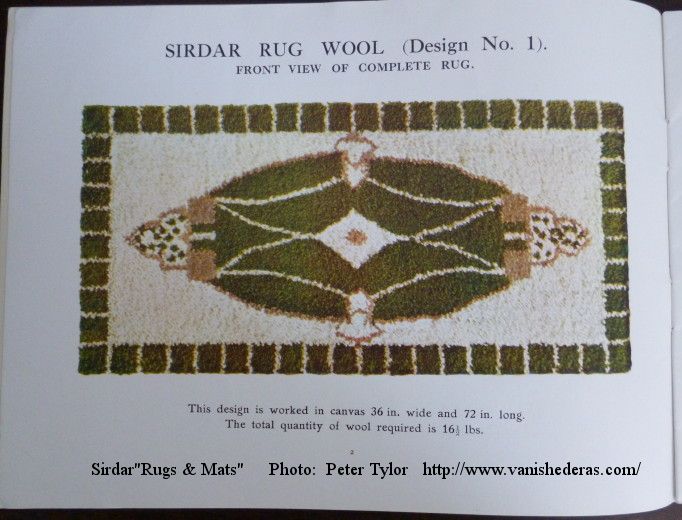 RUGMAKING SUPPLIES SIRDAR / HARRAP BROS.