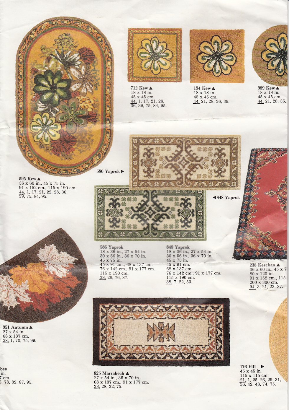 RUGS VINTAGE READICUT CATALOGUE