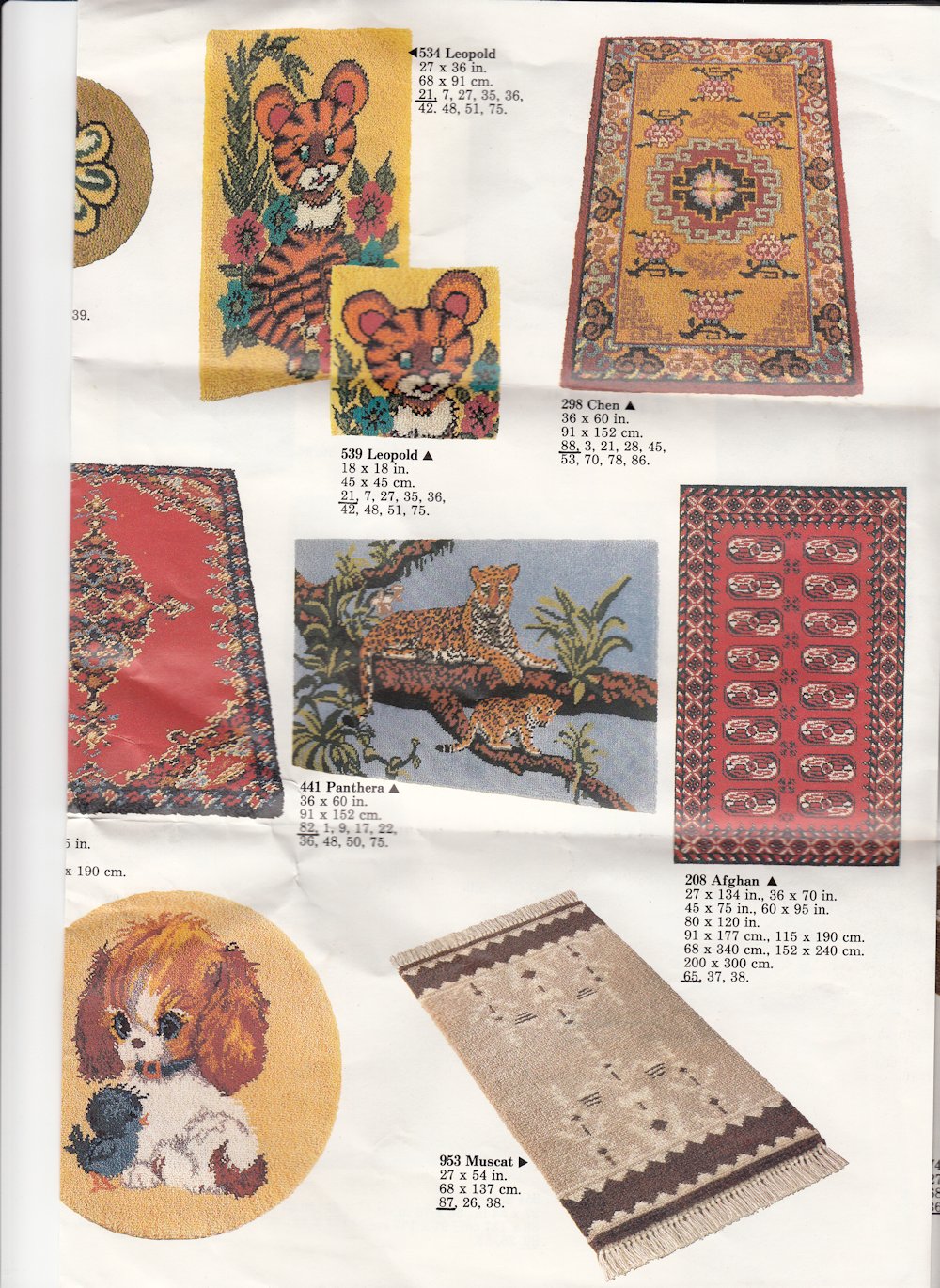 RUGS VINTAGE READICUT CATALOGUE