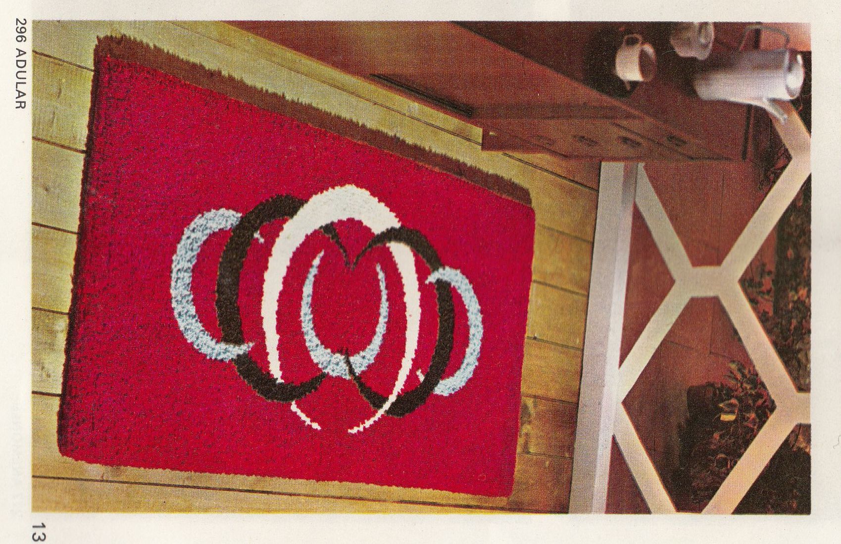 SECONDHAND RUGS SOCALLED "SCANDINAVIAN" RUGS