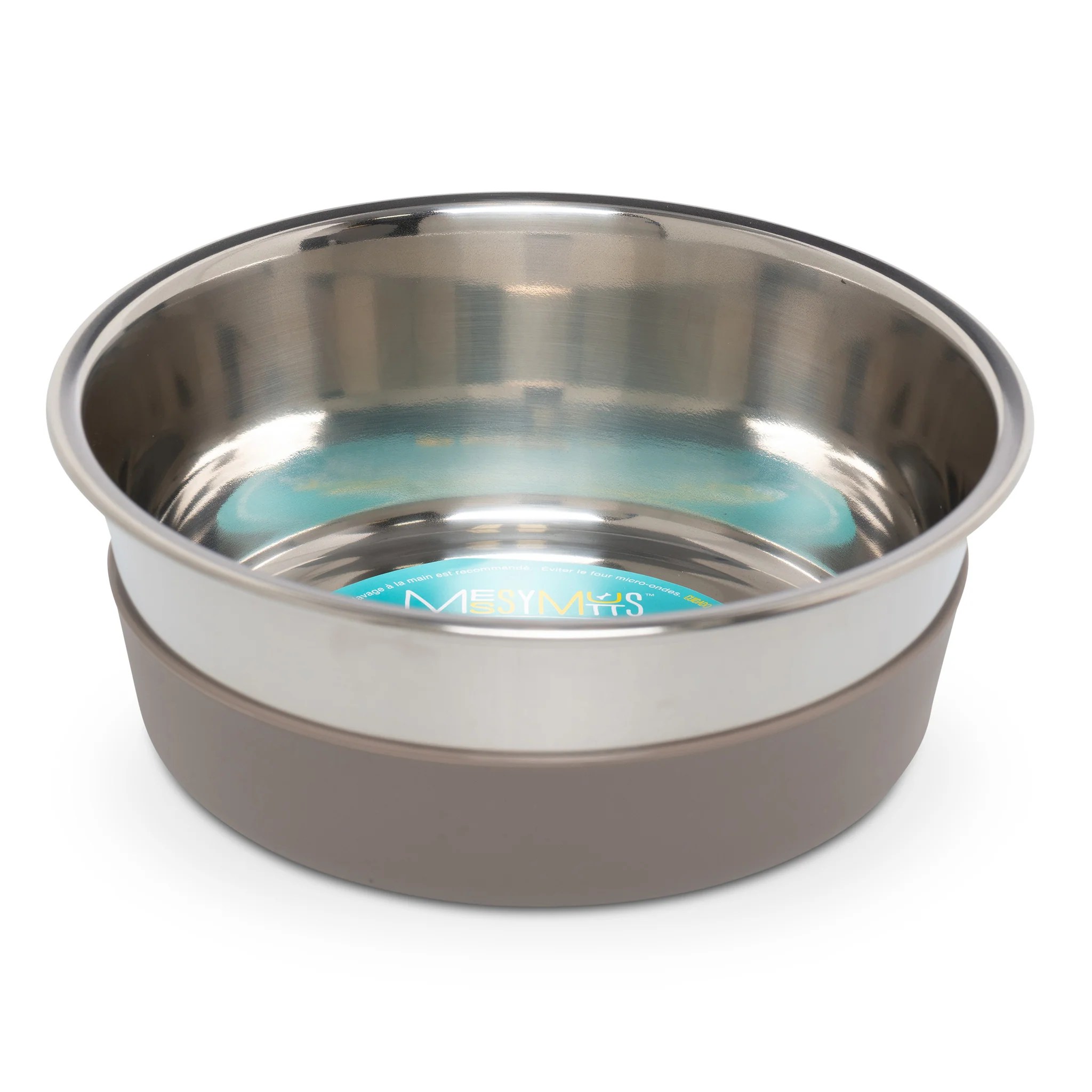 Stainless Steel Dog Bowl Non Slip Dog Bowl Messy Mutts
