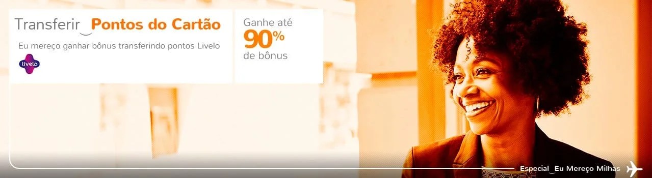 Livelo oferece até 90 de bônus em transferências para Smiles Mestre