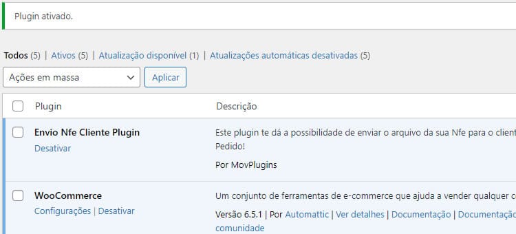 Plugin nota fiscal eletronica para woocommerce
