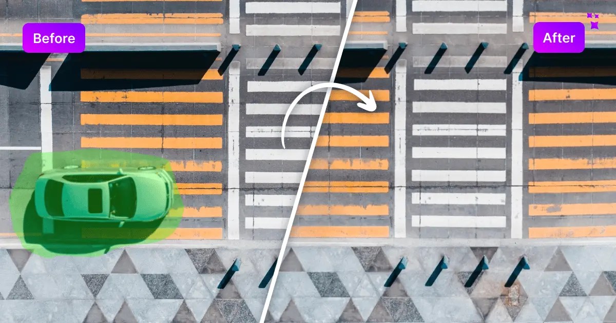 删除照片中的物体 | Magic Eraser by Magic Studio