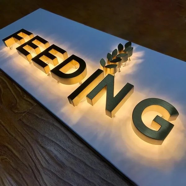 Led Light Name Board MetaBranding