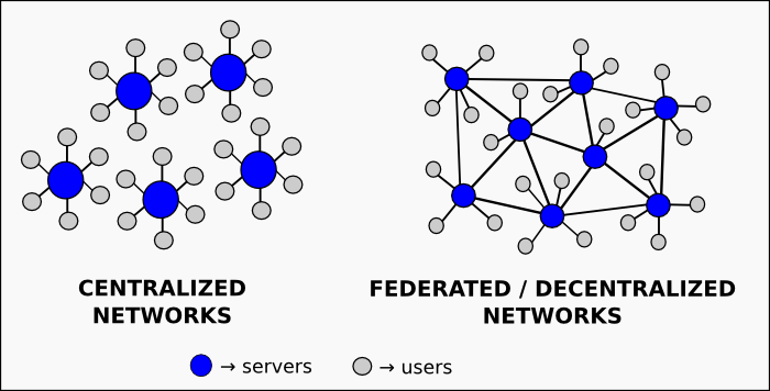 Digital Commerce: Federated Model vs Centralized Model
