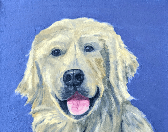 How To Paint Your Dog Photo On The , If You Are Interested In Animal Portraits Metal Load