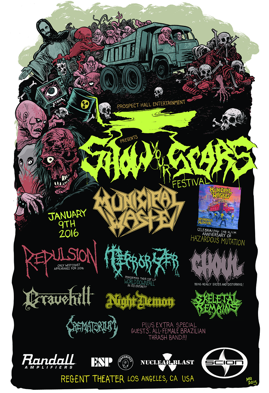 ‘Show Your Scars’ Festival Decimates Downtown Los Angeles Metal Assault Gig Reviews