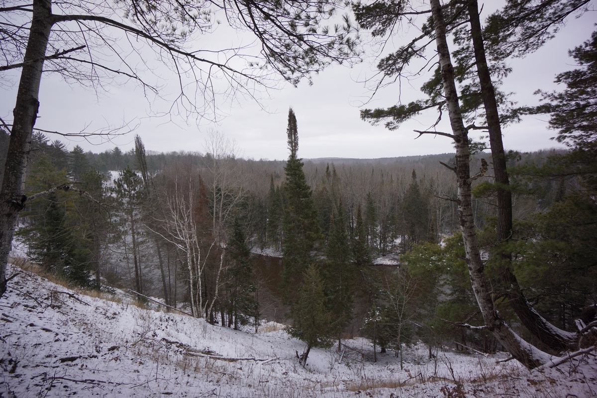 North Country Trail Section Hike Hwy 131 to Mesick, MI Dec 2015
