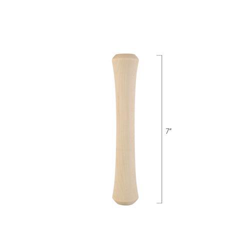 Round Wood Collars 7 in. Length