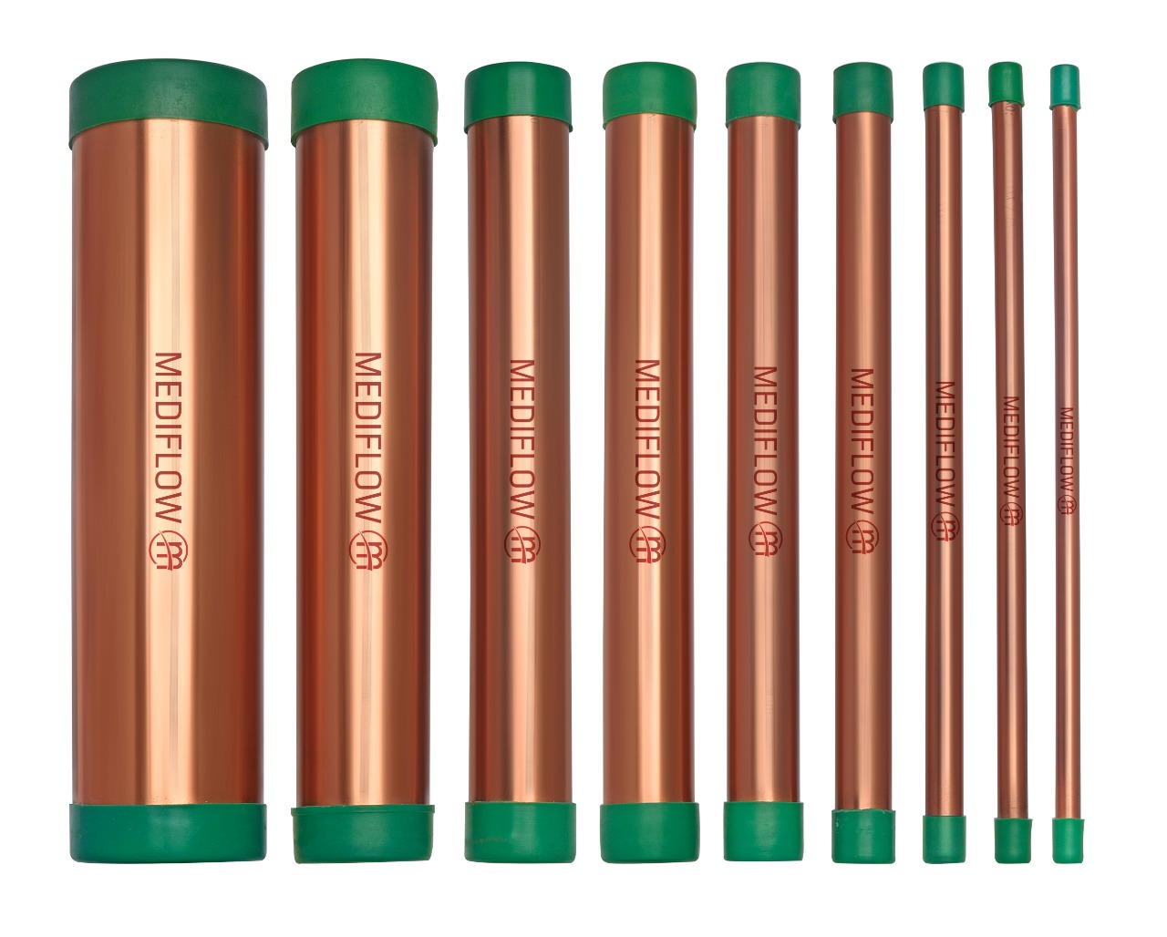 Medical Copper Pipes EN 13348 Medical Copper Pipes Fittings