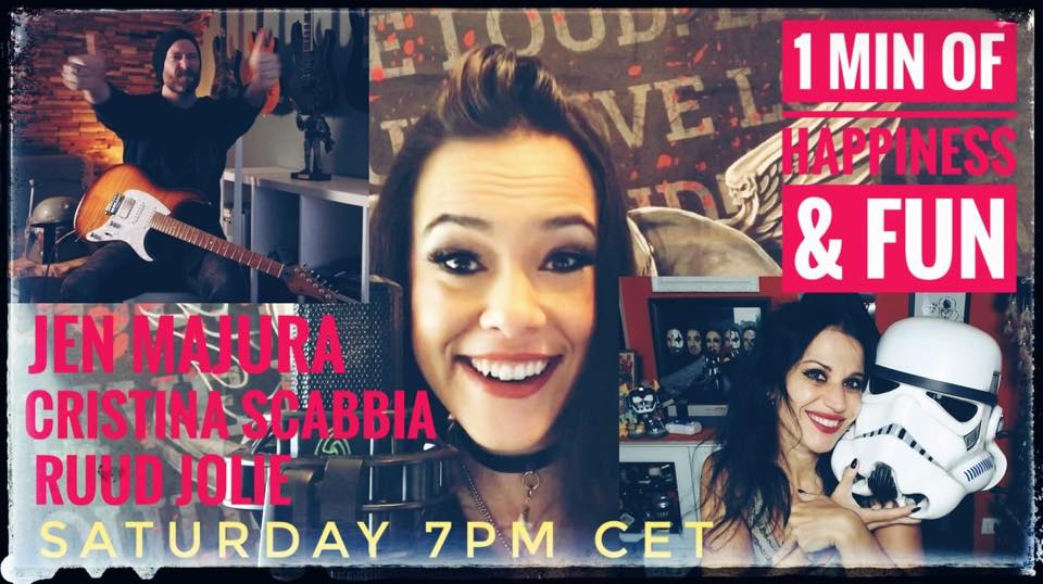 Watch this epic Jen Majura, Cristina Scabbia and Ruud Jolie(04)