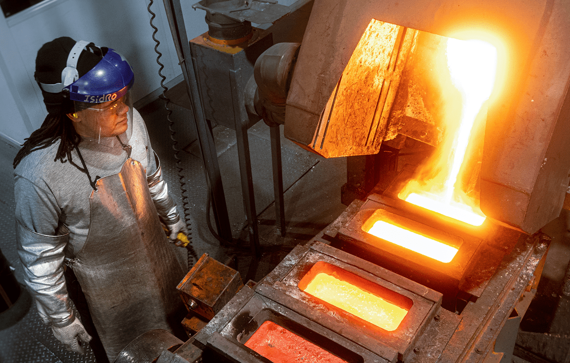 Precious Metal Melt Metallix Refining