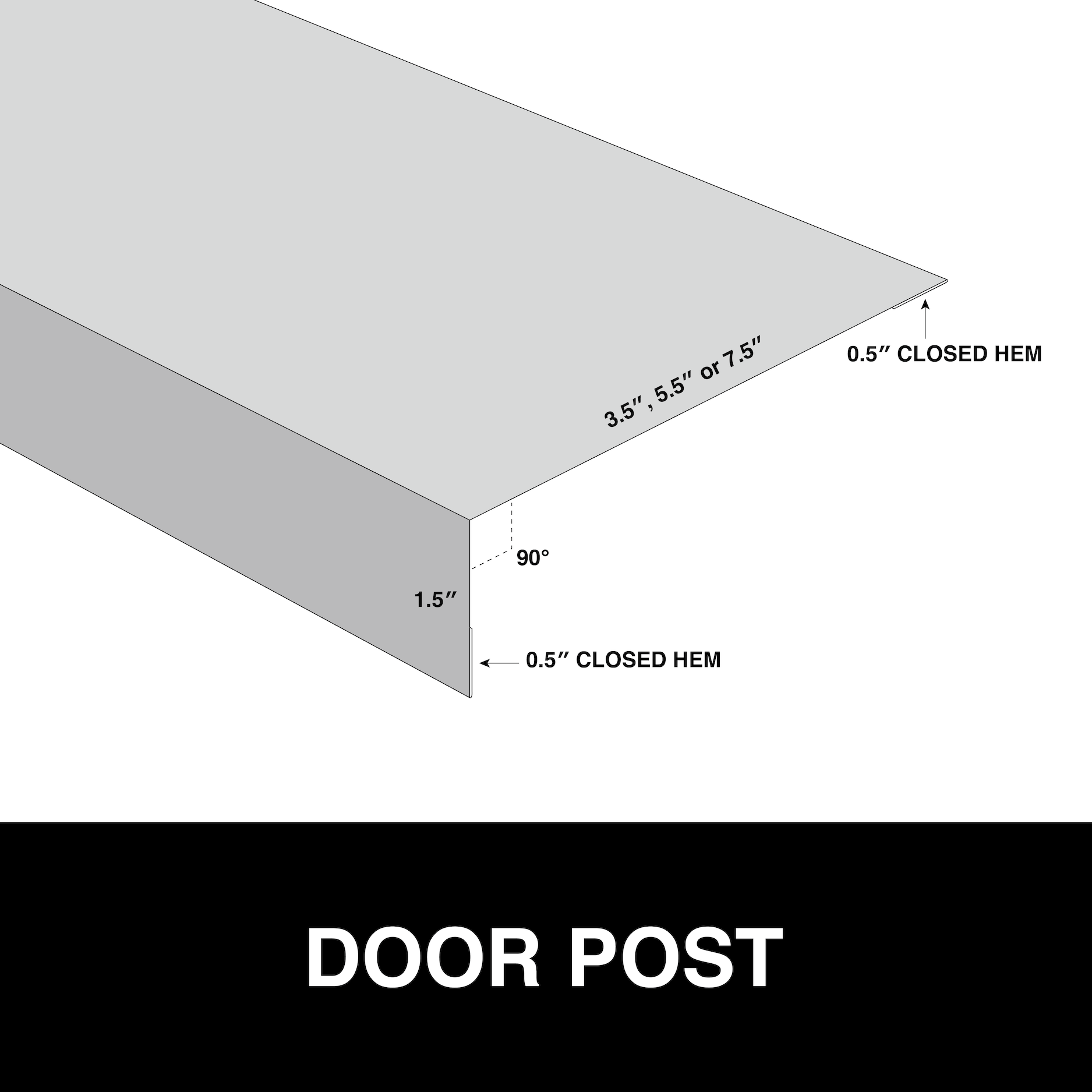 Metal Roofing & Siding Trim Eave, Rake and More