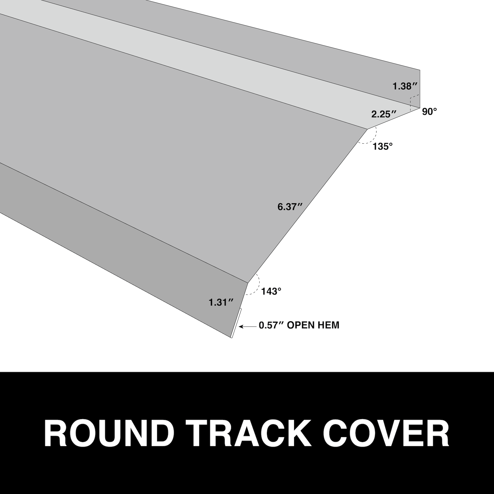 Metal Roofing & Siding Trim Eave, Rake and More