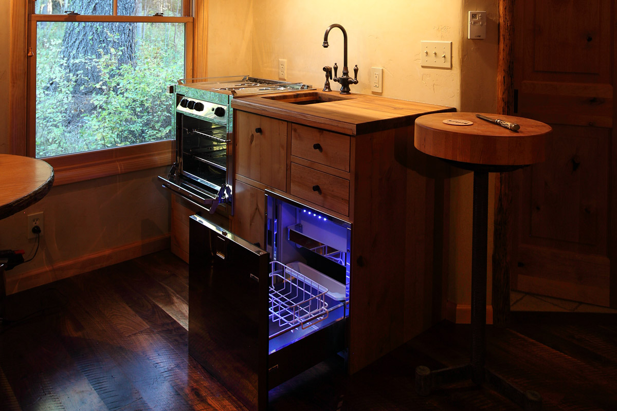 Micro Kitchen METAL Design & Fabrication Jackson, WY