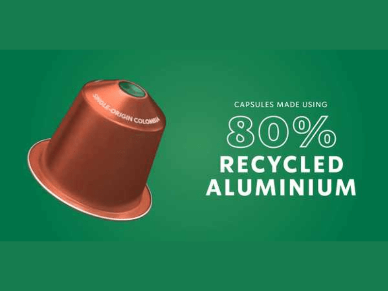 Starbucks coffee capsules made with 80 recycled aluminium The Metal