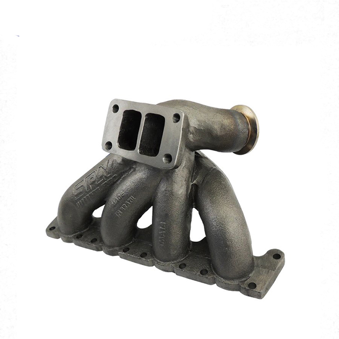 Foundry Fabrication OEM Engine Parts Ductile Cast Iron Exhaust Pipe