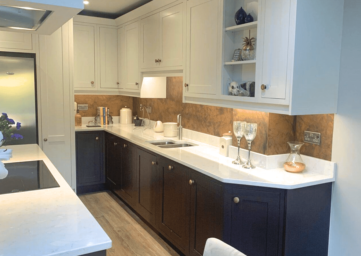 Brass Splashbacks Bespoke Brass Kitchen Splashbacks for Sale