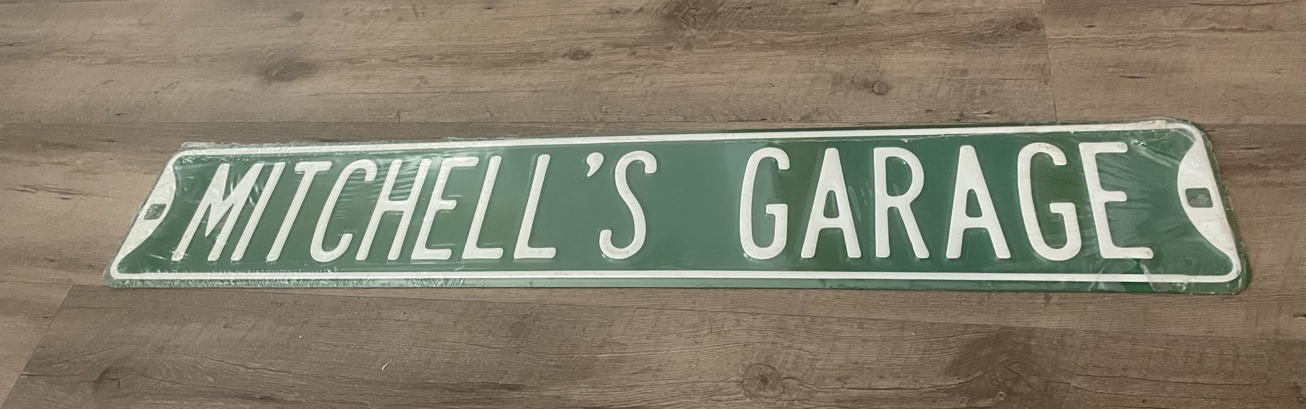 Mitchell’s Garage Metal Signs