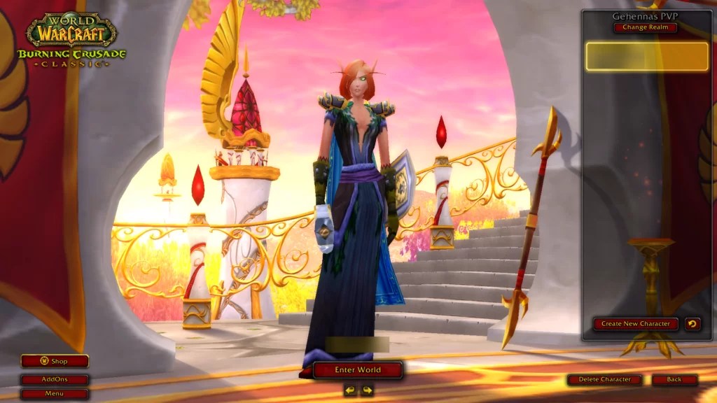 [TBC] Gehennas PVP Blood Elf Female Paladin 60 [1496] — METAMMO
