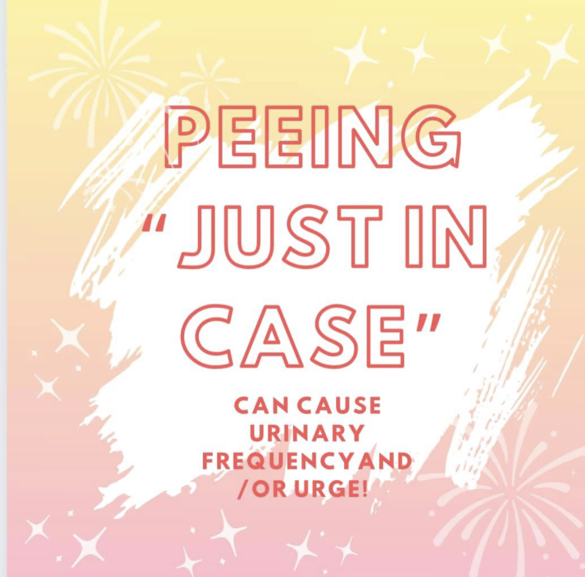 Peeing “just in case” Metamora Physical Therapy