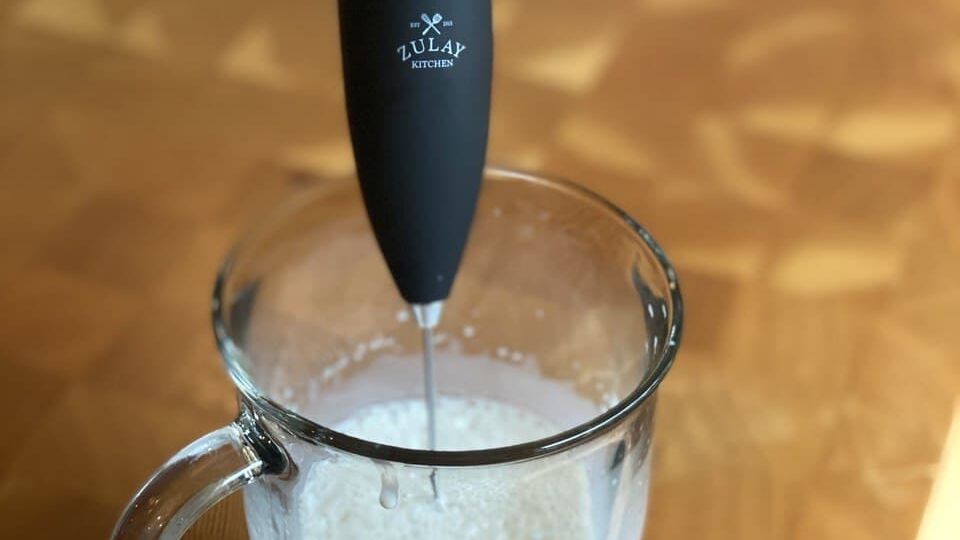 Plantbased Milk Frother for your Tea Latte The Metaphysical Menu
