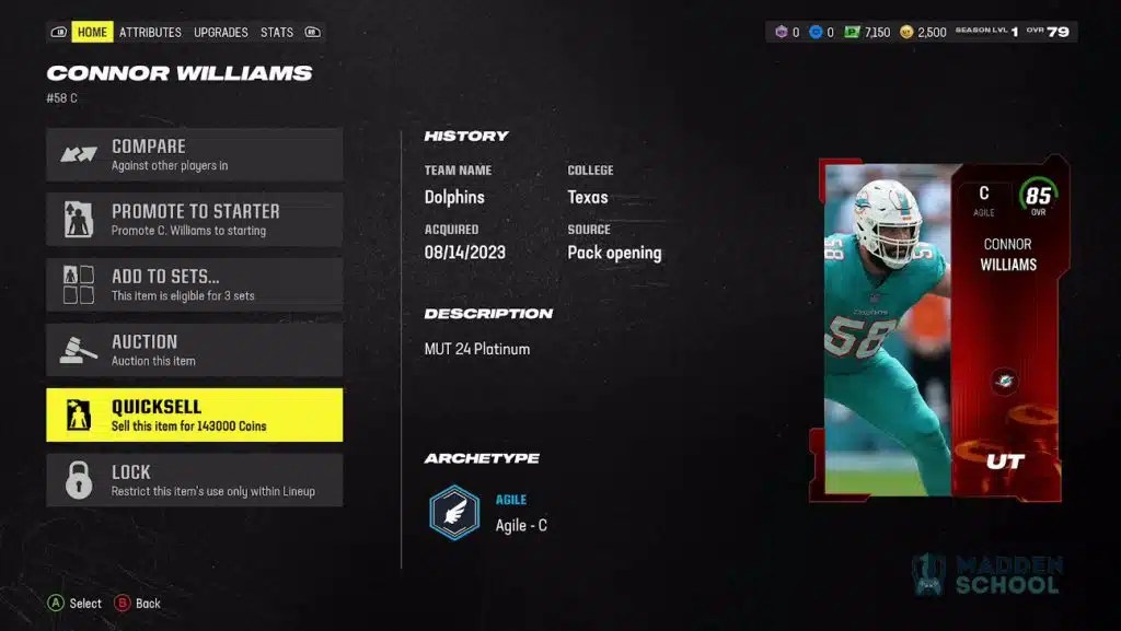 Platinum Quicksell Madden 24 Maximize Success