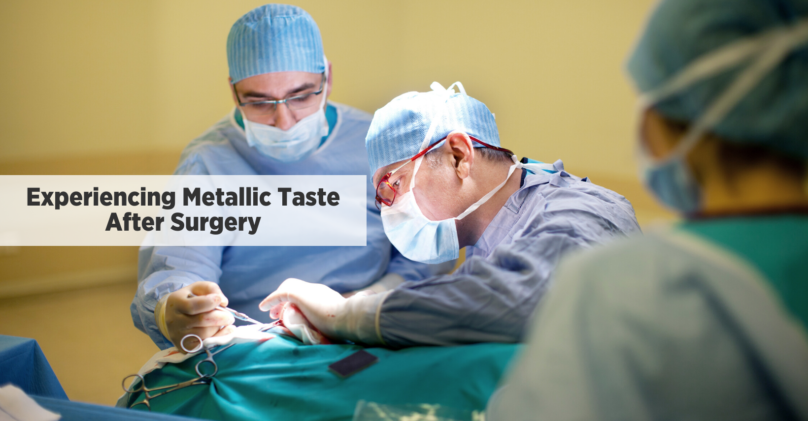 Experiencing Metallic Taste After Surgery MetaQil