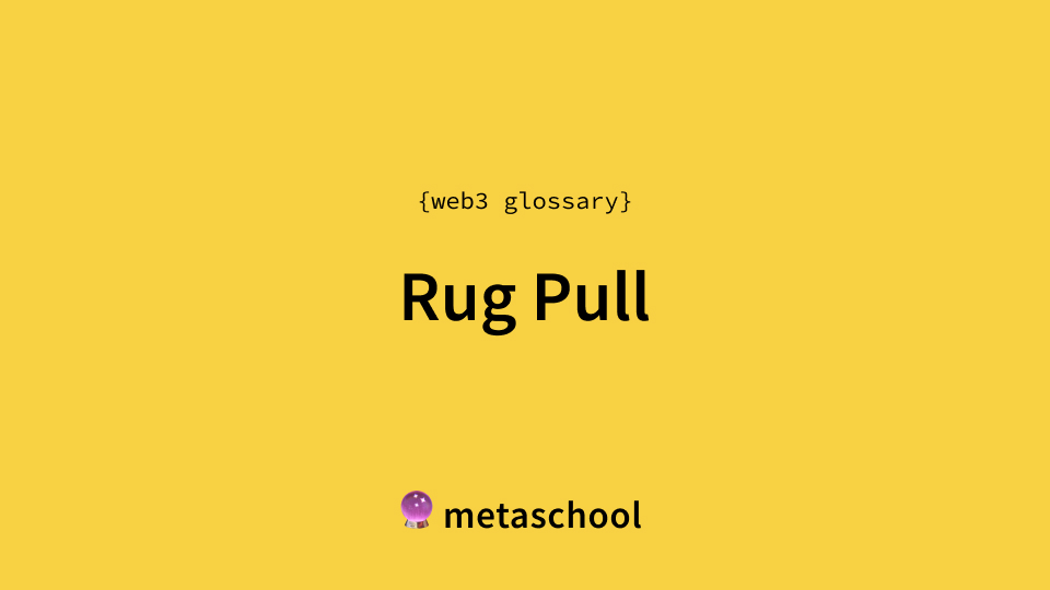 Rug pull Definition, How It Works & Key Indicators 3 Glossary