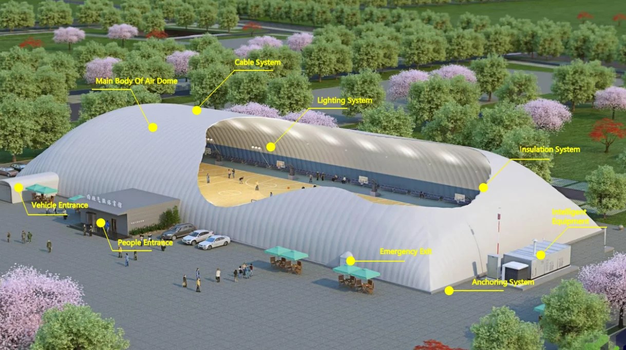 Air Domes Tensile Membrane Structure/Fabric Membrane MetaSpace