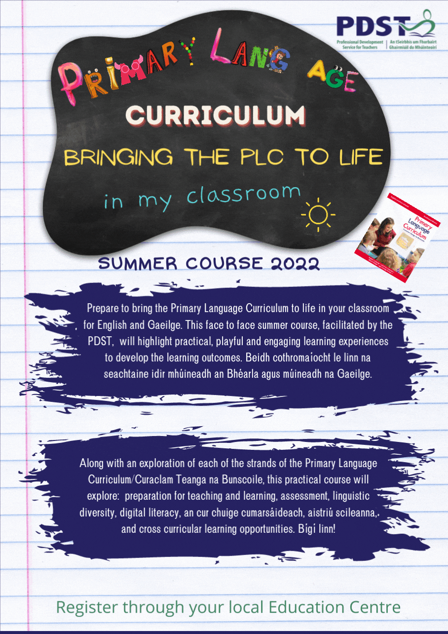 Primary Language Curriculum Bringing the PLC to life in