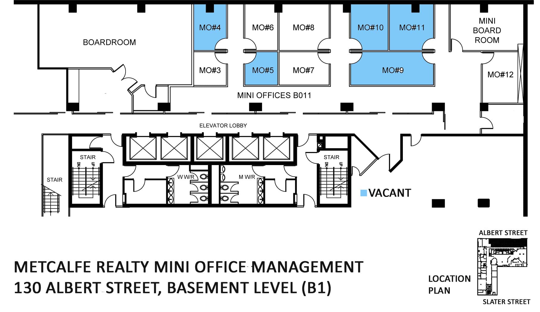 Mini Offices Metcalfe Realty Company Limited