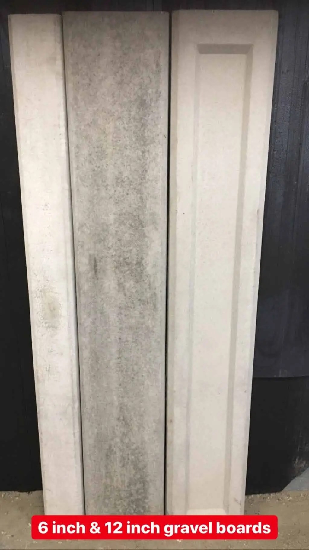 6 Inch Gravel Board MET Concrete Supplies