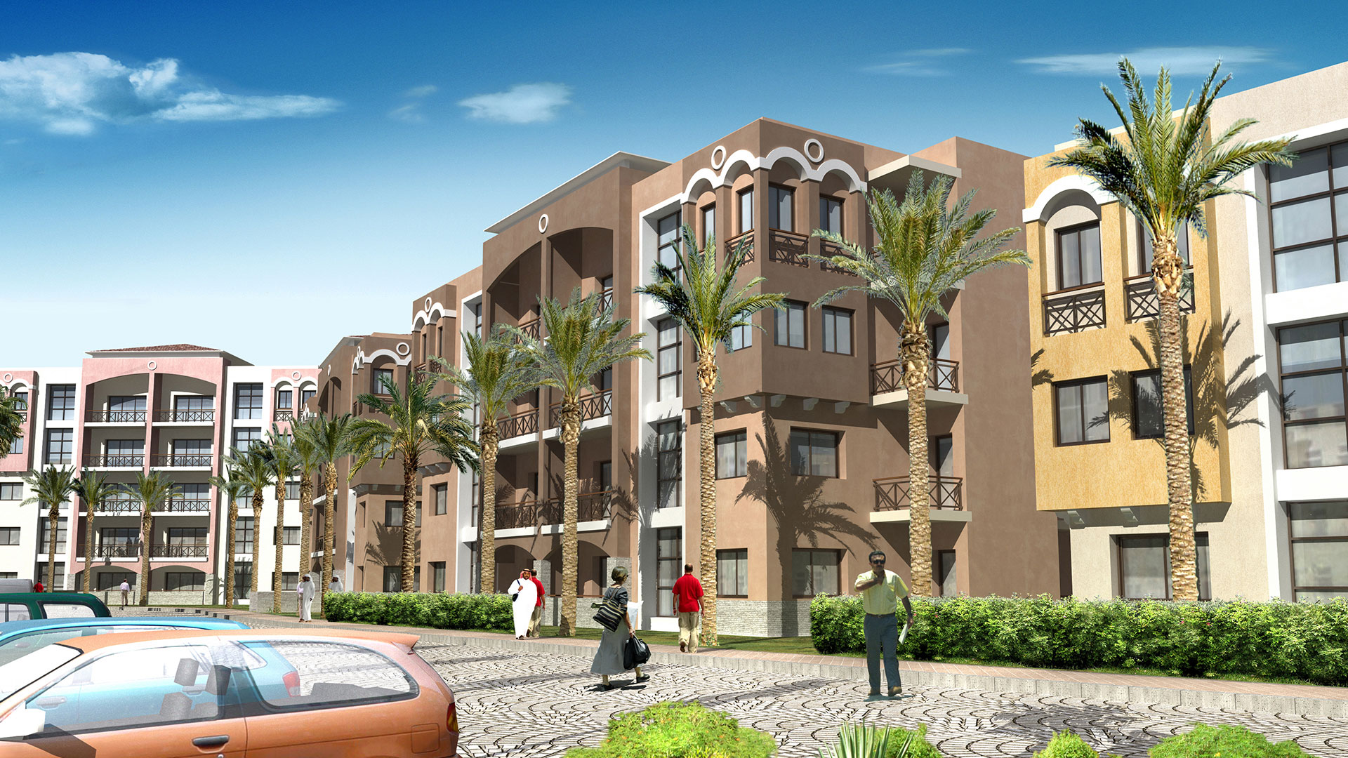 Perlita Gardens 1 & 2 Project The Pearl Qatar METenders