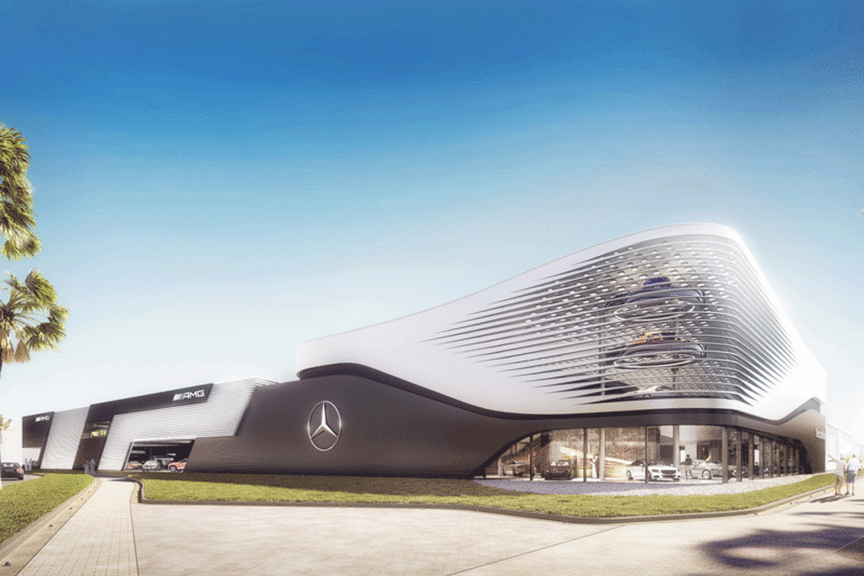 MercedesBenz Retail Facility Project Dubai Design District METenders